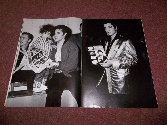 ELVIS POSTER BOOK 1987 A TEN YEAR TRIBUTE in Arts & Collectibles in Belleville - Image 3