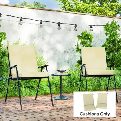 Outdoor Cushions Set of 2 for Dining Chairs, Outdoor Seat Cushio, View more