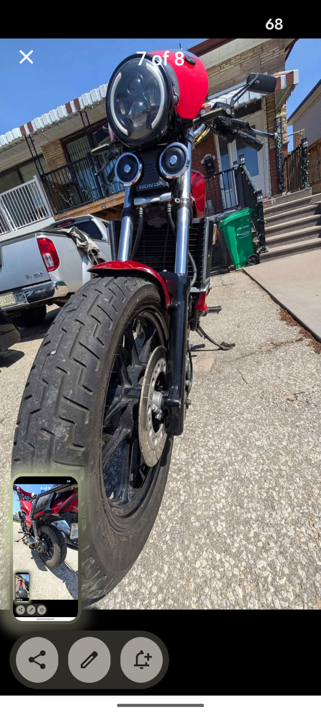 motorcycle in Street, Cruisers & Choppers in Mississauga / Peel Region - Image 3
