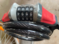 Combination Cable Lock For Sale