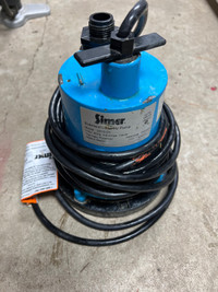 Simer 1/4hp submersible water pump 2310-04 