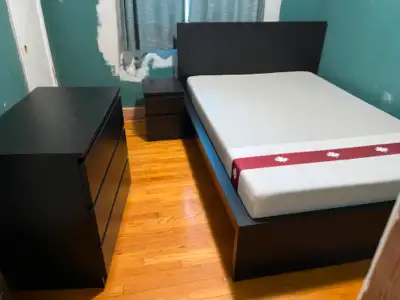 Complete Ikea Double Bedroom Set & Juno Mattress