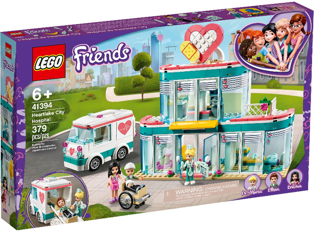 Brand New Sealed LEGO Heartlake City Hospital (41394) in Toys & Games in Windsor Region