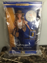 Barbie Collector edition Sydney Australia 2000 Olympics with pin