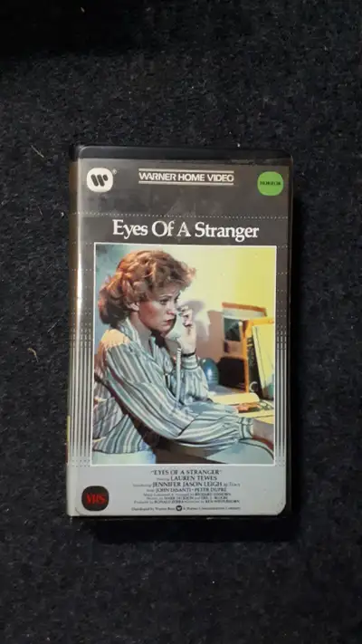 VHS Eyes of a Stranger 1981 Horror/Mystery, View more