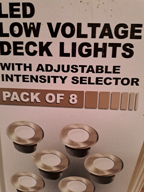Deck Lights Low voltage Led dans Terrasses et clôtures  à Ville de Montréal - Image 3