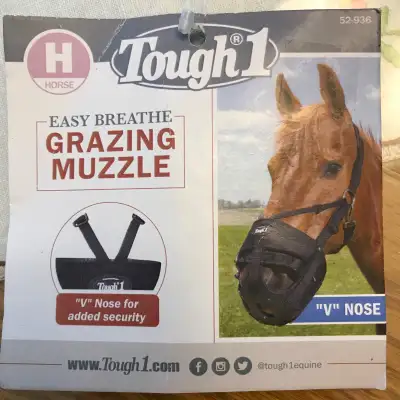 Tough 1 Easy Breath Grazing Muzzle, View more