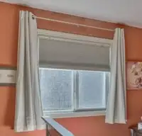 Blackout Curtains with bar