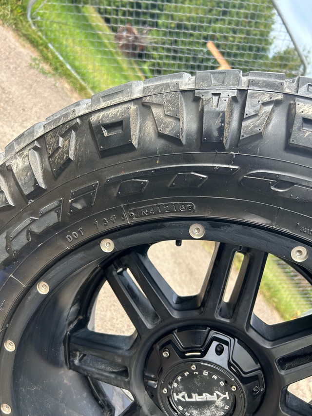 Nitto Ridge Grappler 34.5” set of 4 tires and Krank Rims in Tires & Rims in Ottawa - Image 3