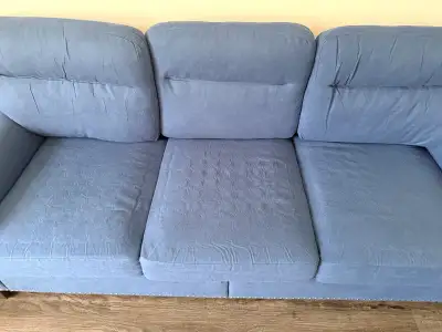 Blue Fabric Sofa with, View more