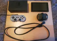 BLACK NINTENDO SWITCH WITH DOCK & CONTROLLER