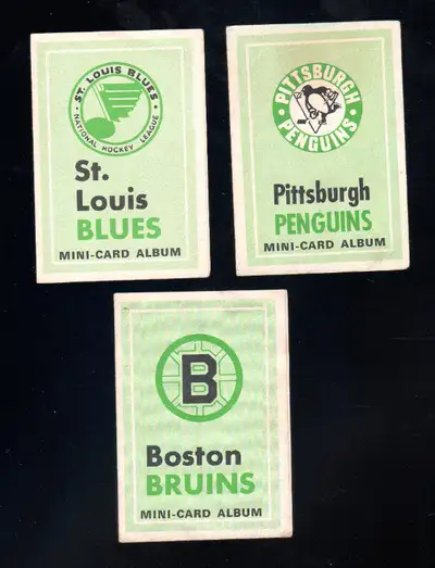 1969-70 O-Pee-Chee Team Booklets FOR-IN-ONE A L'UNITÉS, View more