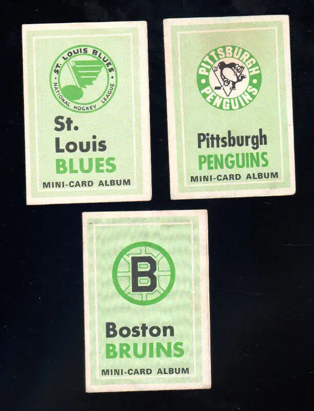 1969-70 O-Pee-Chee Team Booklets FOR-IN-ONE A L'UNITÉS in TV Tables & Entertainment Units in Thetford Mines - Image 2