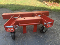 Industrial Dolly Square tubing frame steel casters