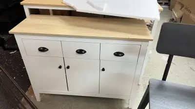 Sideboard Buffet Cabinet, 40" Kitchen Coffee Bar Cabinet with 3 , View more