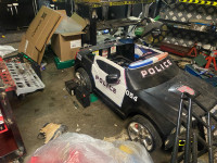 24volt ride on police car