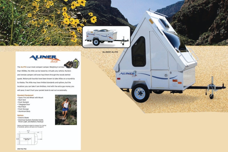 Very Rare Superlight Aliner Alite Trailer for Sale Travel Trailers