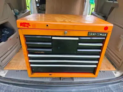 Craftsman 10 Drawers Tool Chest Full Depth Toolbox With One Key, View more