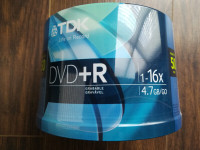 DVD and CD Recordable Disks DVD+R, CD-R BRAND NEW