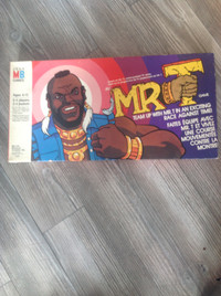 Vintage 1983 Milton Bradley Mr. T. board game; jeu de société