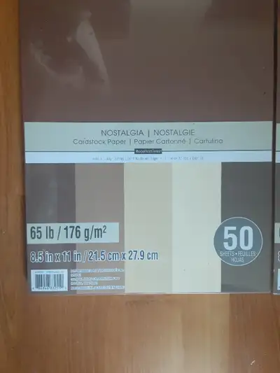 Cardstock paper  BROWN, View more