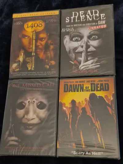 1408, Dead Silence, One Missed Call, Dawn of the Dead DVD (New), View more