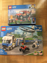 Lego city 60244 et 60231 
