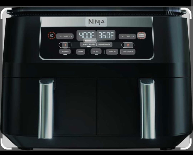 Ninja Foodi DZ090C 5-in-1, 6-qt. 2-Basket Air Fryer w/DualZone in Toasters & Toaster Ovens in City of Toronto