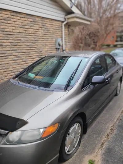 A NICE and USED 2008 HONDA CIVIC 4DR WITH 5 SEATS SEDAN GREY COLOR CAR IN GOOD CONDITION {USED BY OW...