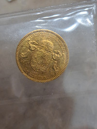 1893 hun 20kr ms60 graded certification gold coin