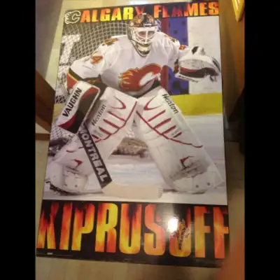 Calgary Flames Kiprusoff poster, View more