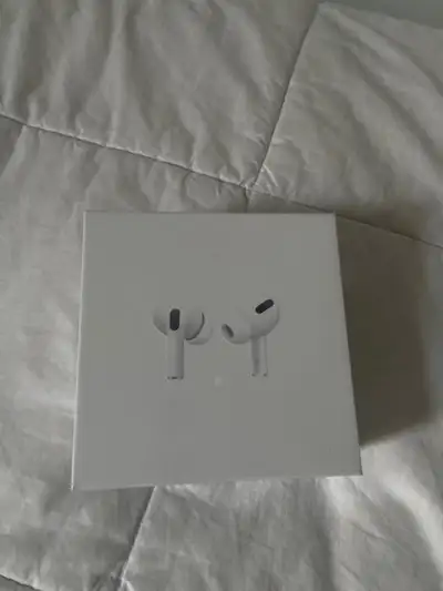 AirPod pros not used brand new Negotiable on price pick up only cash preferred
