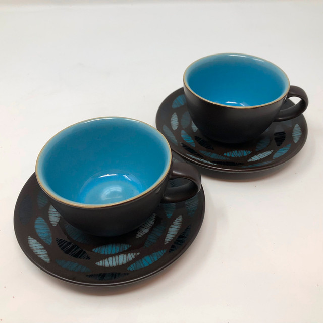 Denby Sienna Eclipse Small Cup & Saucer Pair in Arts & Collectibles in Kitchener / Waterloo