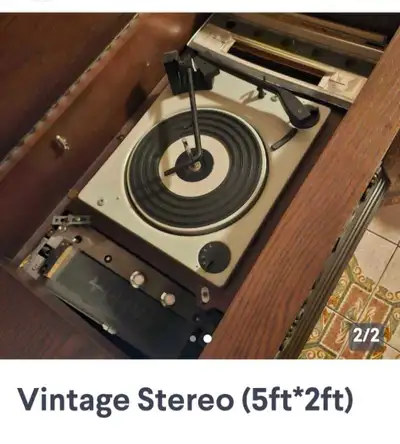 MUST GO-Vintage Stereo, negociable, View more