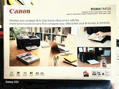 Canon Printer PIXMA TR4520 (BRAND NEW)