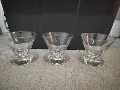 Stemless Martini Glasses, View more