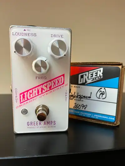 Greer Amps Lightspeed Organic Overdrive, View more