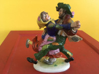 Vintage Sitzendorf Porcelain Figurine Germany Dancing Couple