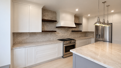 Custom Kitchen Cabinets Toronto | White Shaker Kitchen, View more