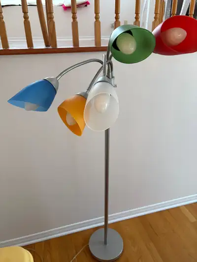 5-Head Adjustable Floor Lamp, View more