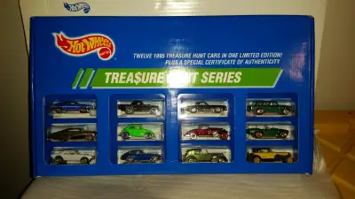 1995 JC Penny Hot Wheels Treasure Hunt Set, View more