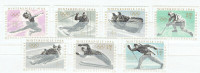 AUTRICHE (AUSTRIA). Set de 7 timbres "JEUX OLYMPIQUES d'HIVER"
