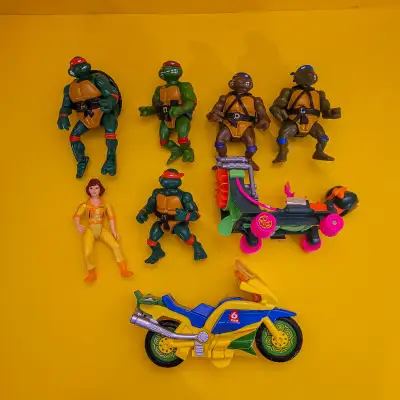 Vintage Ninja Turtles TMNT Action Figure, View more