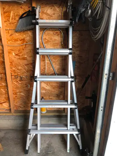Featherlite 22Ft Aluminum Multi-Purpose Ladder, A1, 300lbs., View more