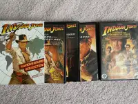DVD Indiana Jones, Harry Potter, Star Wars, Spiderman