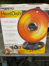 Presto Heat Dish, Parabolic Electric Heater