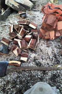 Smoker Wood Chunks/ Lumberjack BBQ Grilling Pellets - Firewood