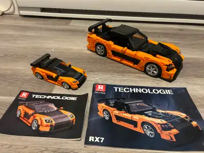 Reobrix Lego Hans Mazda rx7, View more