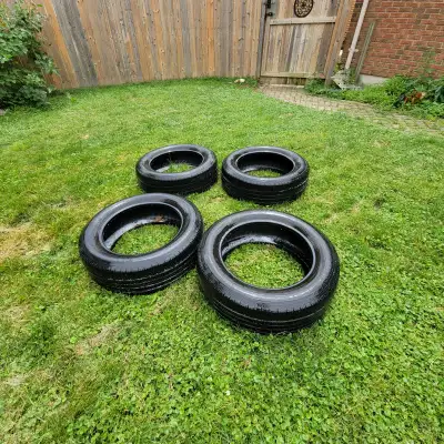 Have a complete set of Michelin tires that came off my wifes car..still lots of tread, no cracks...$...