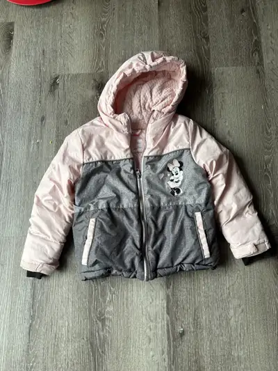 Pink Minnie Mouse Winter Coat 4T, View more